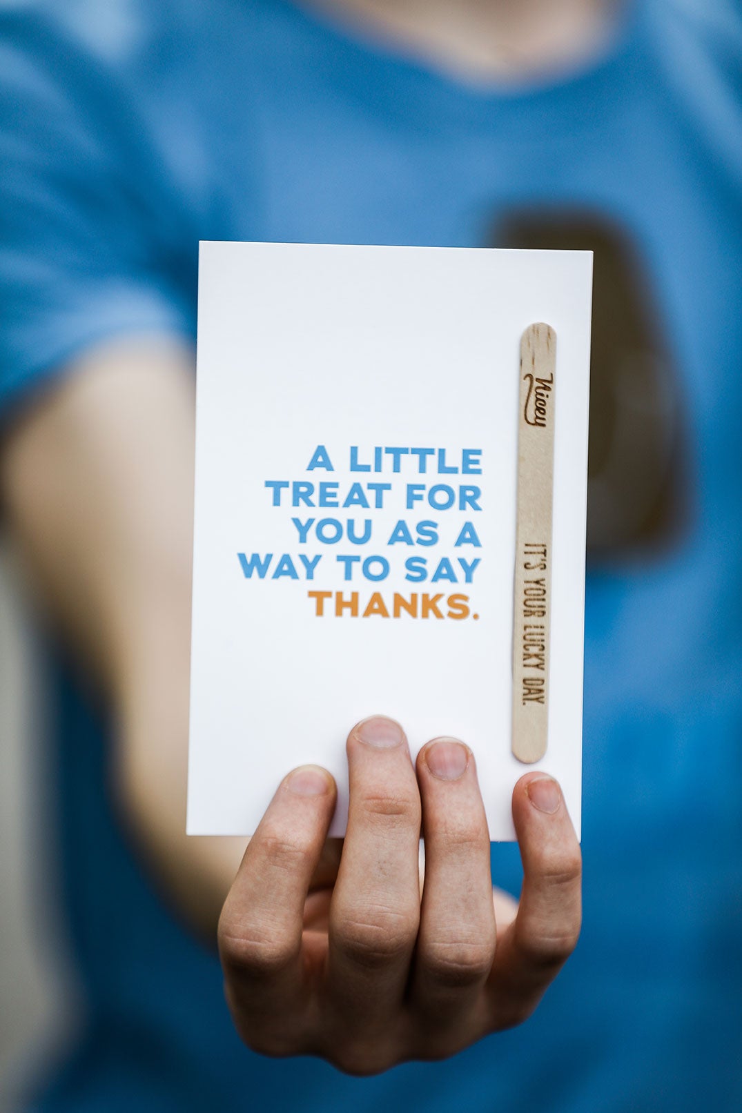 Nicey thank you card, | Indianapolis's coolest treat. All-natural ...